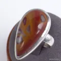 Bague goutte en Jaspe Noreena T 59 - Bagues pierres naturelles