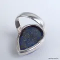 Bague Lapis Lazuli forme goutte taille 58 - Bagues pierres naturelles