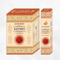 Encens naturel ayurvédique Safran - Encens ayurvédique pour équilibre des doshas