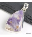 Pendentif Opale flamme violette du Morado certifié authentique