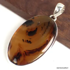 Pendentif Agate de Yellow Stone (Montana) - Bijoux en Agate