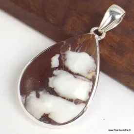 Pendentif Wild Horse forme goutte - Pendentifs pierres naturelles