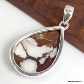 Pendentif Wild Horse forme goutte - Pendentifs pierres naturelles