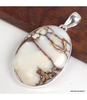 Pendentif en Wild Horse forme ovale