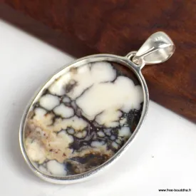 Bijoux Wild Horse Pendentif oval - Pendentifs pierres naturelles