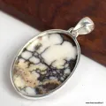 Bijoux Wild Horse Pendentif oval - Pendentifs pierres naturelles