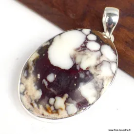 Bijoux Wild Horse Pendentif oval - Pendentifs pierres naturelles