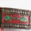 Boîte à bijoux tibétaine Mahakala pierres naturelles - Artisanat tibétain bouddhiste