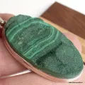 Grand Pendentif Malachite brute - Pendentifs pierres naturelles