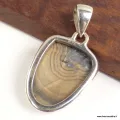 Pendentif Schalenblende semi-oval - Pendentifs pierres naturelles