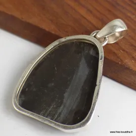 Pendentif Pyrite arc-en-ciel asymétrique - Pendentifs pierres naturelles