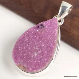 Pendentif Oxyde de Cobalt forme goutte - Pendentifs pierres naturelles