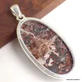 Gros Pendentif en Cristal de Cavansite - Pendentifs pierres naturelles