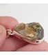 Pendentif Quartz Rutile doré brut – Argent 925 authentique