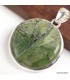 Pendentif Opale Impériale ronde pierre naturelle véritable