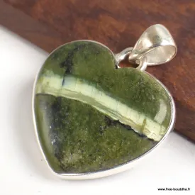 Pendentif coeur en Opale Impériale - Pendentifs pierres naturelles