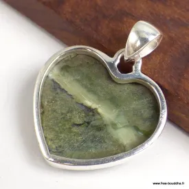 Pendentif coeur en Opale Impériale - Pendentifs pierres naturelles