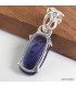 Pendentif Iolite véritable facettée – Argent 925