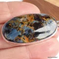 Pendentif Pietersite qualité AAA - Argent 925 - Bijoux en Pietersite