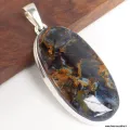 Pendentif Pietersite qualité AAA - Argent 925 - Bijoux en Pietersite
