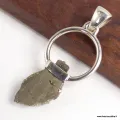 Pendentif Pyrite dorée authentique avec anneau - Pendentifs pierres naturelles
