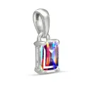 Pendentif Topaze Mercury mystique rectangulaire - Pendentifs pierres naturelles