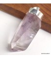 Améthyste Vera Cruz – Pendentif brut réversible en argent 925