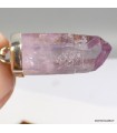 Pendentif Améthyste brute Vera Cruz argent 925 authentique