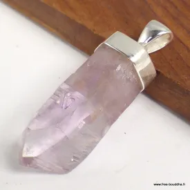 Bijou Pendentif Améthyste de Vera Cruz bâtonnet - Bijoux en Améthyste