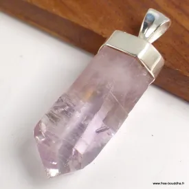 Bijou Pendentif Améthyste de Vera Cruz bâtonnet - Bijoux en Améthyste