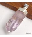 Pendentif Améthyste de Vera Cruz – Argent 925 Bâtonnet