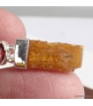 Pendentif Cyanite Orange Grenat véritable argent 925