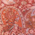 Pashmina en soie authentique rouge bordeau - Etoles en soie naturelle