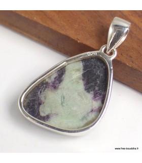 Pendentif Kammererite véritable – Pierre de protection et intuition