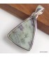 Pendentif Kammererite authentique pierre naturelle argent 925