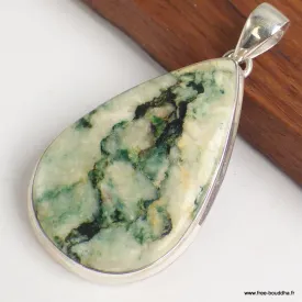Bijou Pendentif pierre Mariposite forme goutte - Bijoux en Mariposite