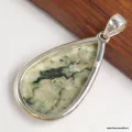 Bijou Pendentif pierre Mariposite forme goutte - Bijoux en Mariposite