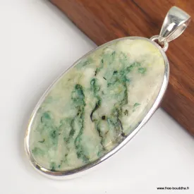 Grand pendentif oval en Mariposite - Bijoux en Mariposite