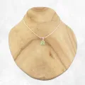 Pendentif Cyanite verte facettée - Bijoux en Cyanite