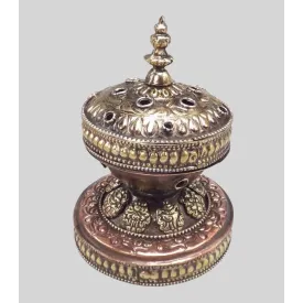 Porte-encens tibétain oriental 6 trous - Porte-encens tibétains