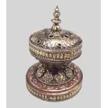 Porte-encens tibétain oriental 6 trous - Porte-encens tibétains
