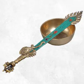 Epée de Manjushri sertie de pierres - Objets rituels bouddhistes