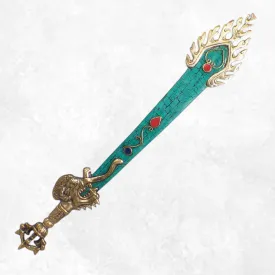 Epée de Manjushri sertie de pierres - Objets rituels bouddhistes