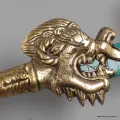 Epée de Manjushri sertie de pierres - Objets rituels bouddhistes