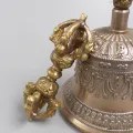 Cloche tibétaine Haute Qualité en Bronze 17 cm - Objets rituels bouddhistes