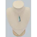 Pendentif Nakaurite Glaciérite blue ice forme allongée - Pendentifs pierres naturelles