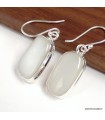Boucles d’oreilles Pierre de Lune du Sri Lanka argent 925