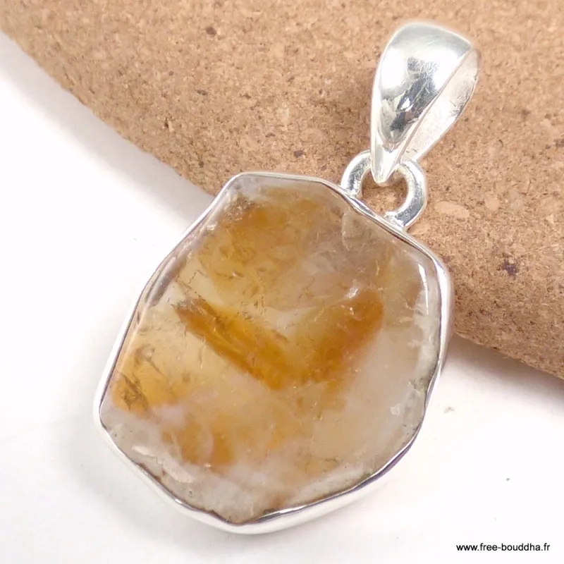 Bijou citrine non traitée - Bijoux en Citrine