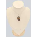 Pendentif Fluorite arc-en-ciel vert jaune violette - Pendentifs pierres naturelles