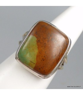 Bague turquoise américaine n°8 authentique en argent 925 taille 59